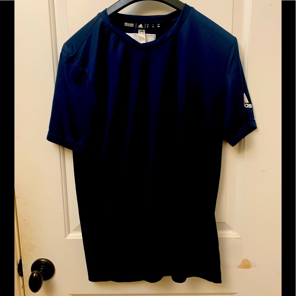 Adidas Blue Own the Run Tee